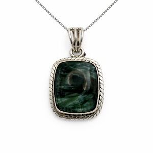 Seraphinite S925 Pendant